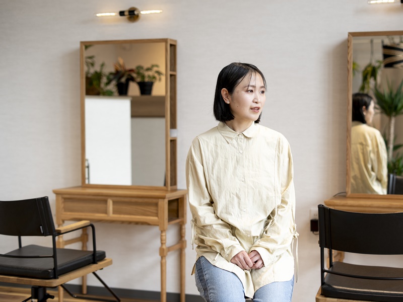 美容室ノンフィクションスタイリスト兼オーナー